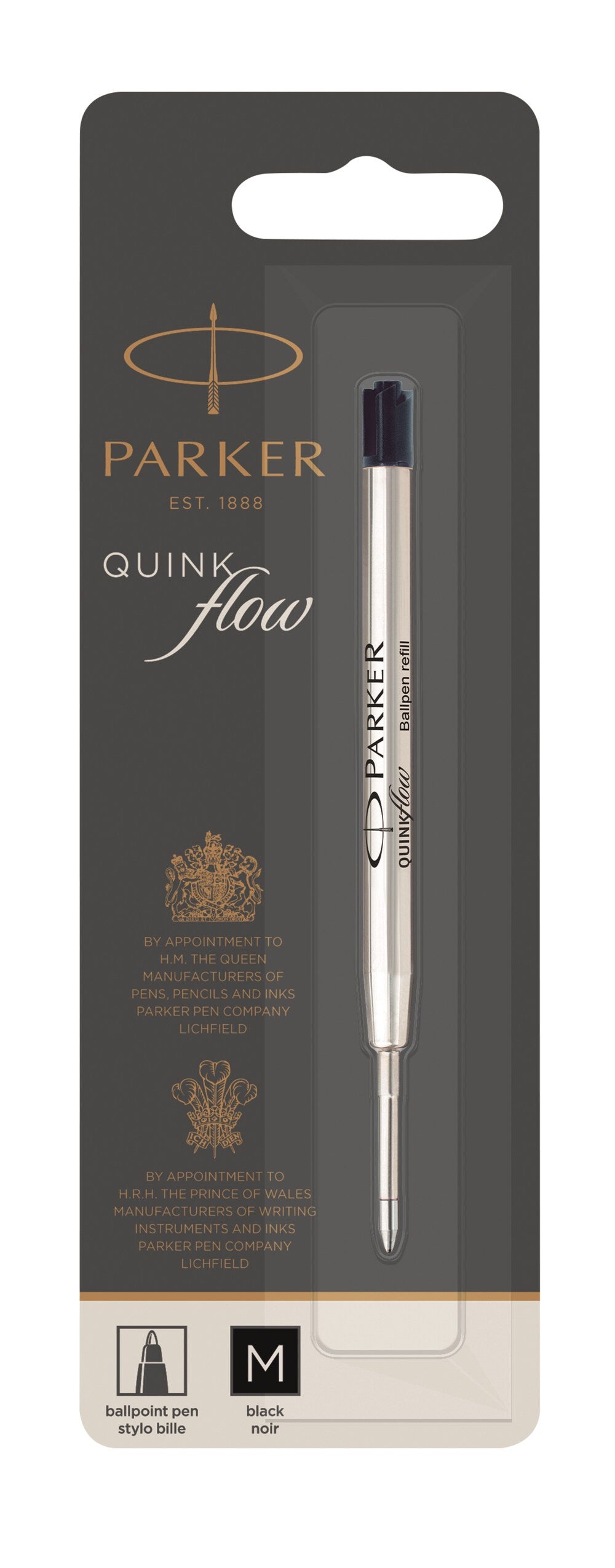 REFILL PARKER QUINKFLW KUGLEPEN M SORT