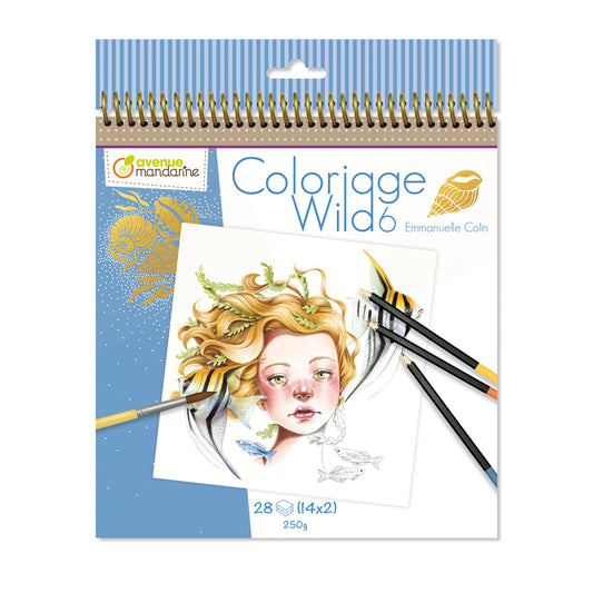 COLOURING BOOK WILD 6