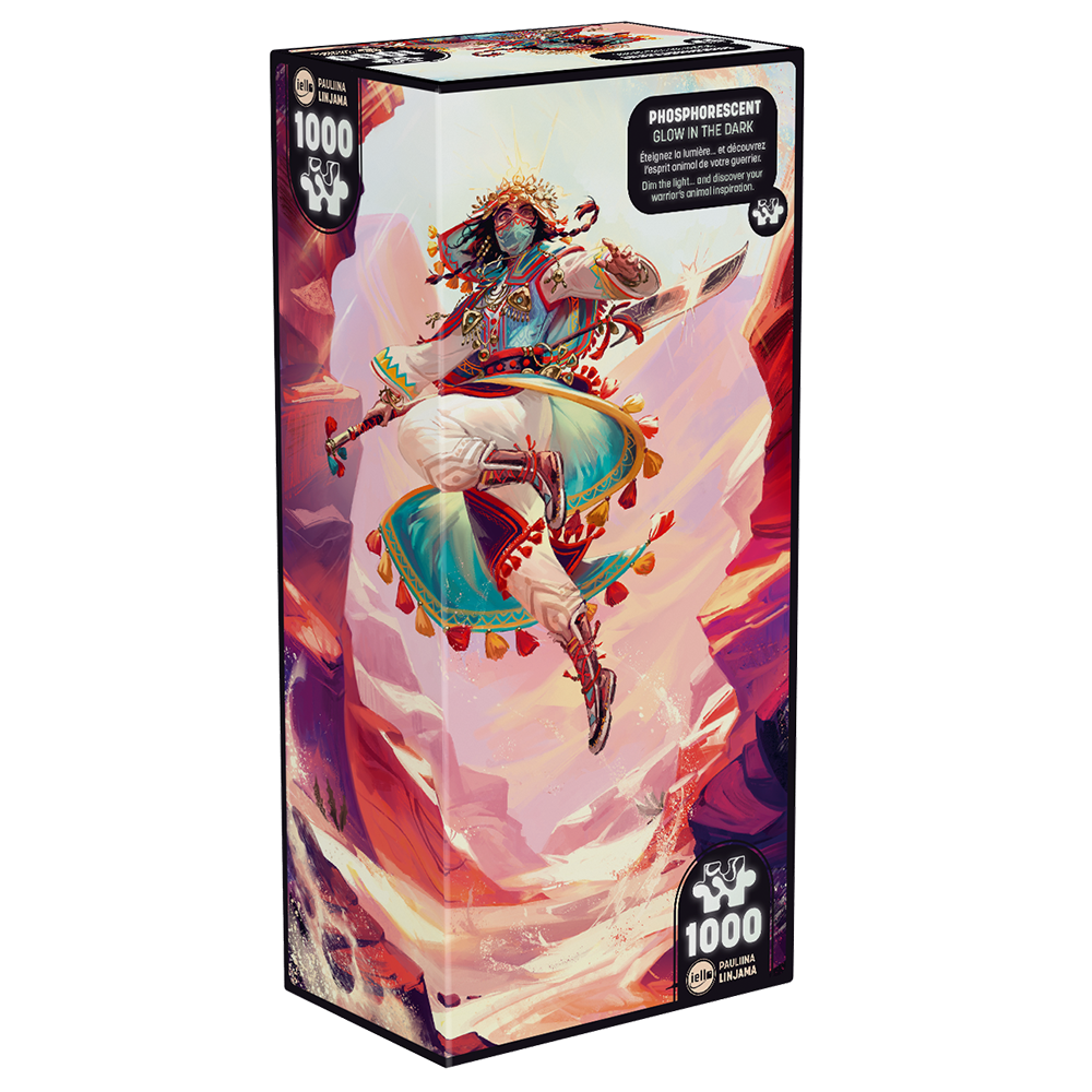 GLOW IN THE DARK DESERT SPIRIT 1000 BRIKKER