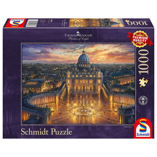 THOMAS KINKADE VATIKANET 1000 BRIKKER