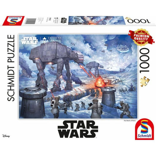 THOMAS KINKADE STAR WARS THE BATTLE OF HOTH 1000 B