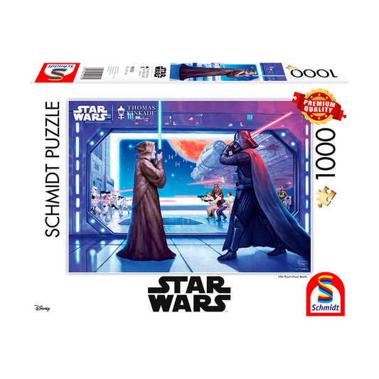 THOMAS KINKADE STAR WARS OBI WANS 1000 BRIKKER