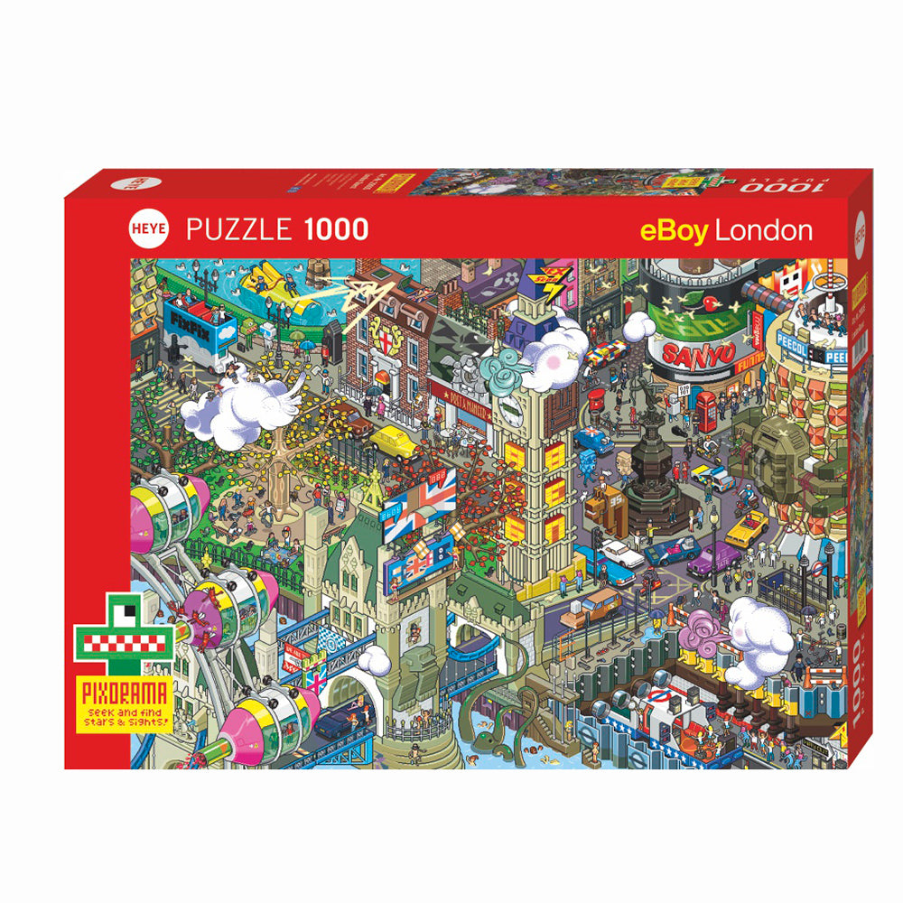 PIXORAMA LONDON QUEST 1000 BRIKKER