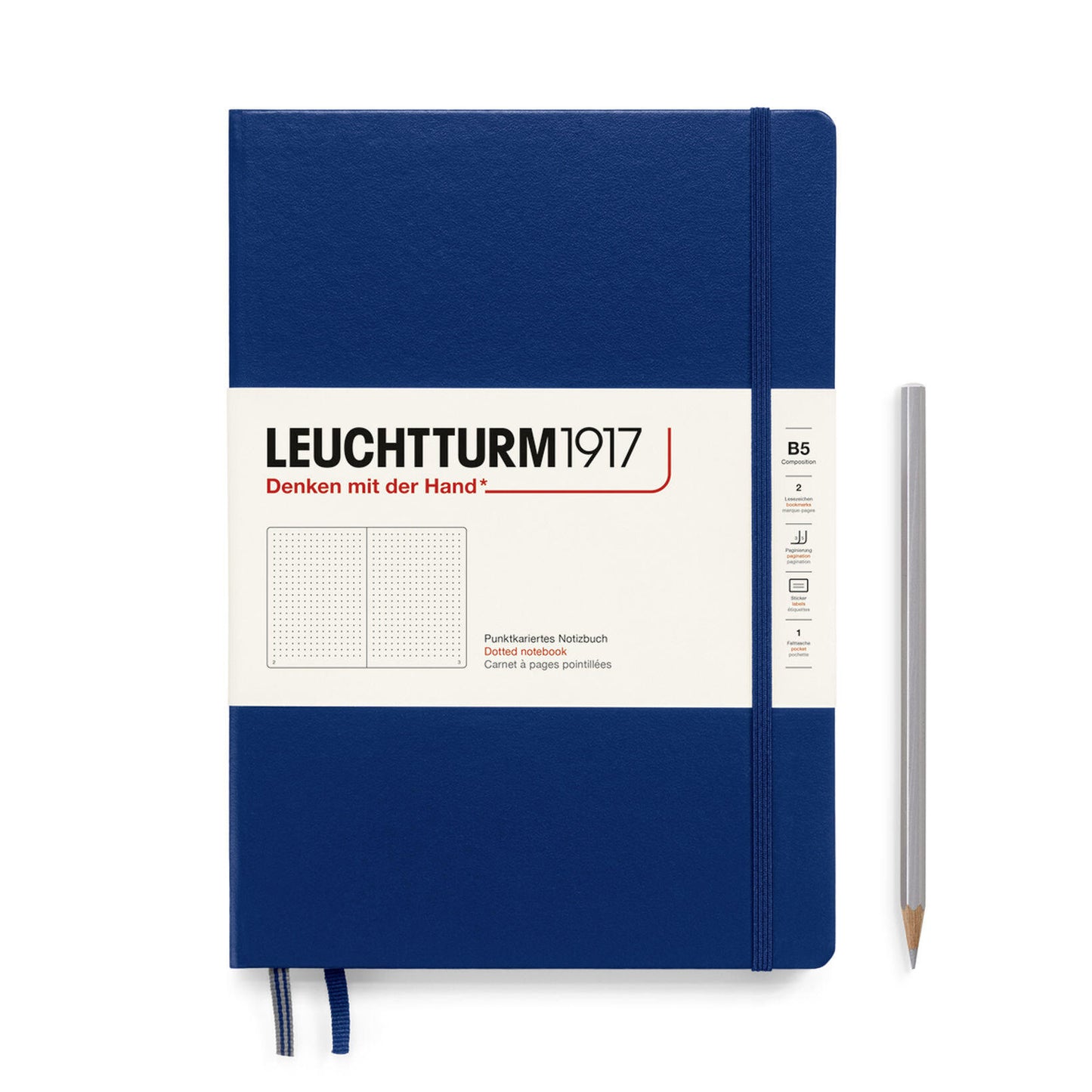 LEUCHTTURM1917 BULLETJOURNAL B5 NAVY