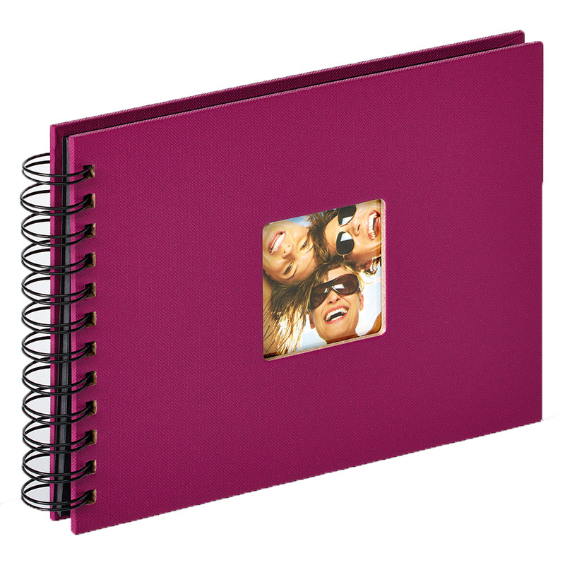 ALBUM SPIRAL BORDEAUX 40 SORTE SIDER 23X17 FUN