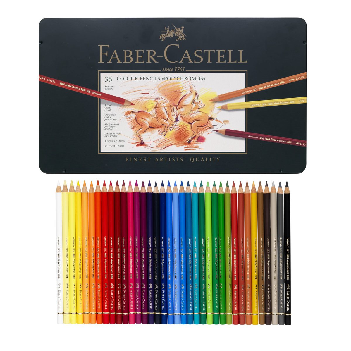 FARVEBLYANT FABER C. POLYCHROMOS ASS 36