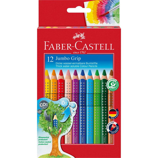 FARVEBLYANT GRIP JUMBO FABER CASTELL 12