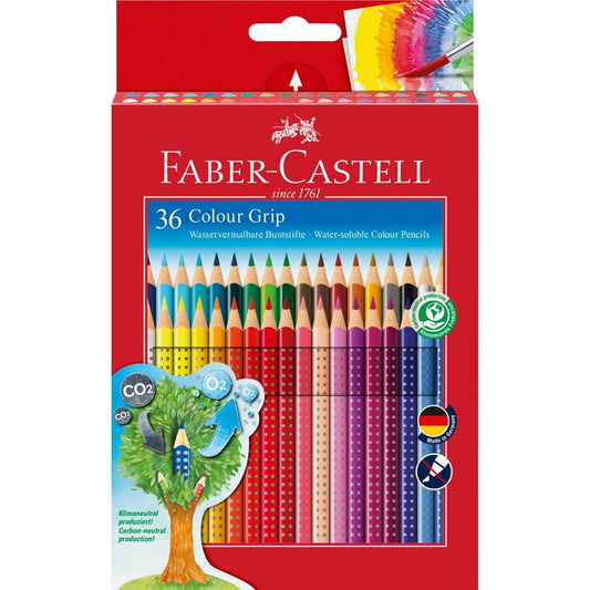 FARVEBLYANT GRIP FABER CASTELL 36 STK.