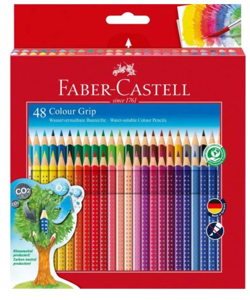 FARVEBLYANT GRIP FABER CASTELL 48 STK.
