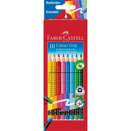 FARVEBLYANT ERASABLE FABER CASTELL 10 STK