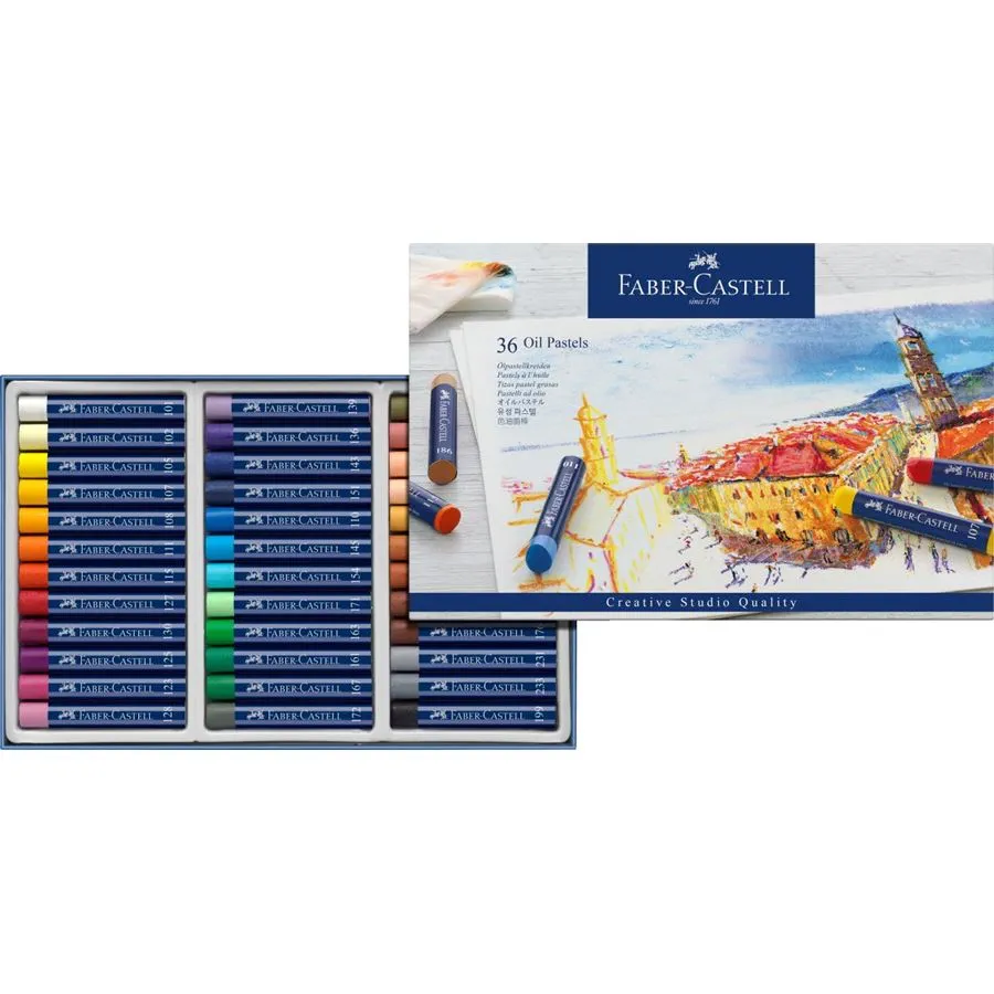 FABER-CASTELL 36 OIL PASTELS