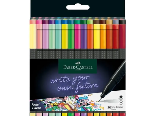 FINELINER FABER-CASTELL 30 STK.