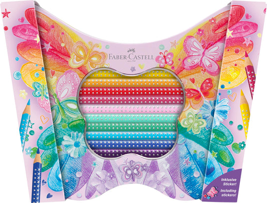 FABER GRIP UNICORN SPARKLE TIN 20 STK.