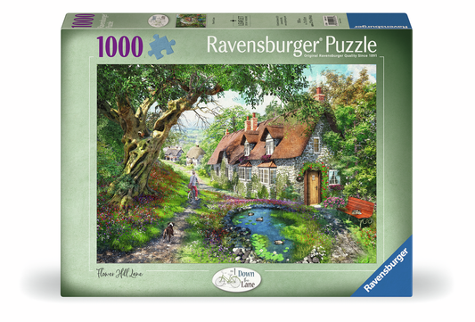 RAVENSBURGER FLOWER HILL LANE 1000 BRIKKER