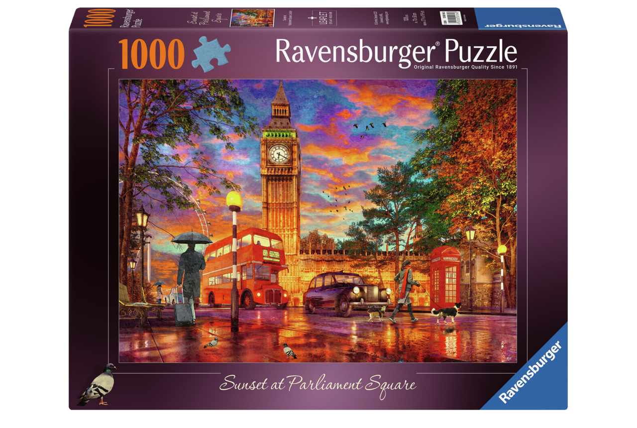 RAVENSBURGER SUNSET AT PARLIAMENT SQUARE 1000 BR
