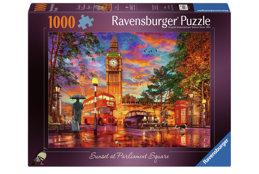 RAVENSBURGER SUNSET AT PARLIAMENT SQUARE 1000 BR