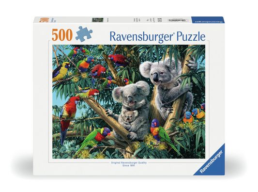 RAVENSBURGER KOALAS IN A TREE 500 BRIKKER