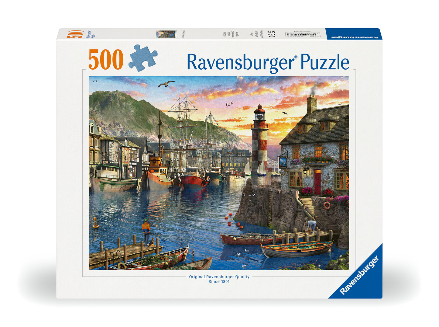 RAVENSBURGER SUNRISE AT THE PORT 500 PCS