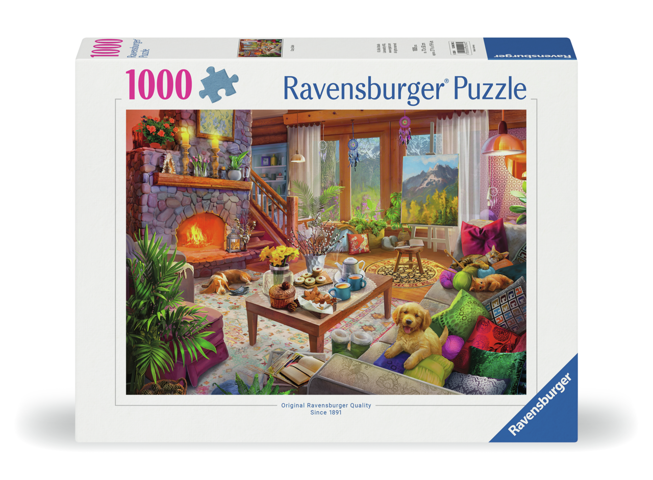 RAVENSBURGER COZY CABINN 1000 BRIKKER