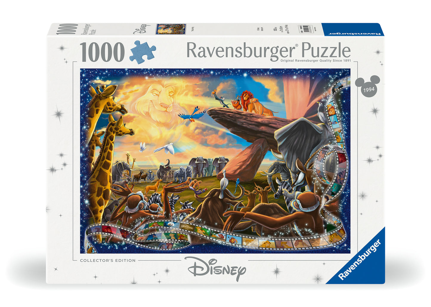 RAVENSBURGER LION KING 1000 BRIKKER