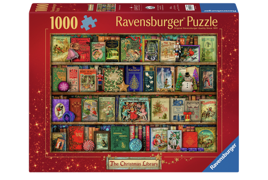 RAVENSBURGER CHRISTMAS LIBRARY 1000 BRIKKER