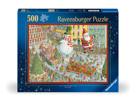 RAVENSBURGER HERE COMES CHRISTMAS 500 BRIKKER