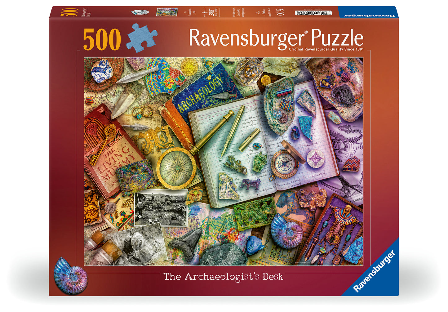 RAVENSBURGER ARCHAEOLOGY 500 BRIKKER