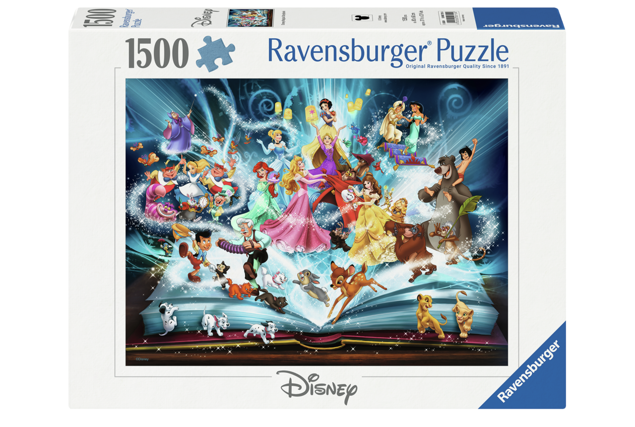 RAVENSBURGER DISNEY'S MAGICAL STORYBOOK 1500 BRIKK