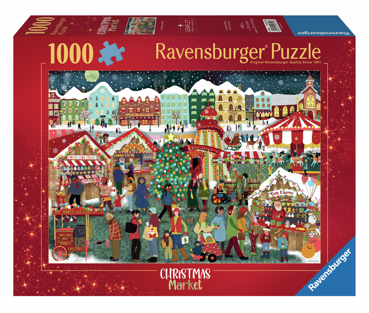 RAVENSBURGER CHRISTMAS MARKET 1000 BRIKKER