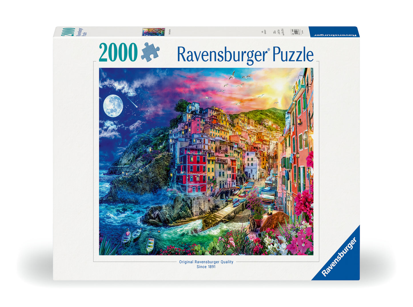 RAVENSBURGER COLORFUL CINQUE TERRE 2000  BRIKKER