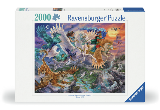 RAVENSBURGER PEGAGUS & FRIENDS 2000 BRIKKER