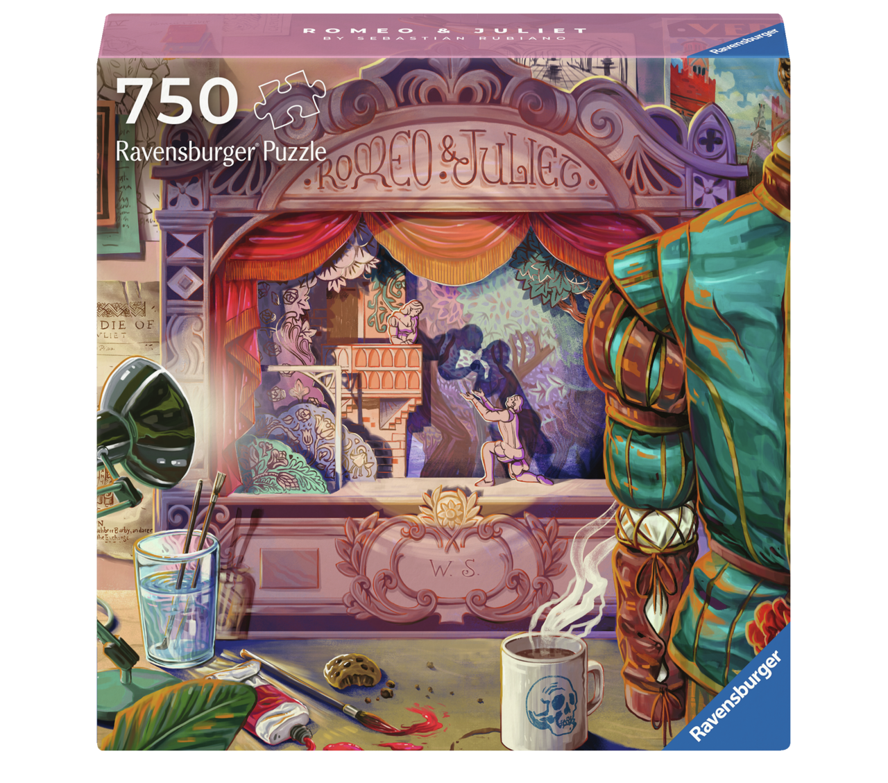 RAVENSBURGER ART&SOUL ROMEO & JULIET 750 BRIKKER