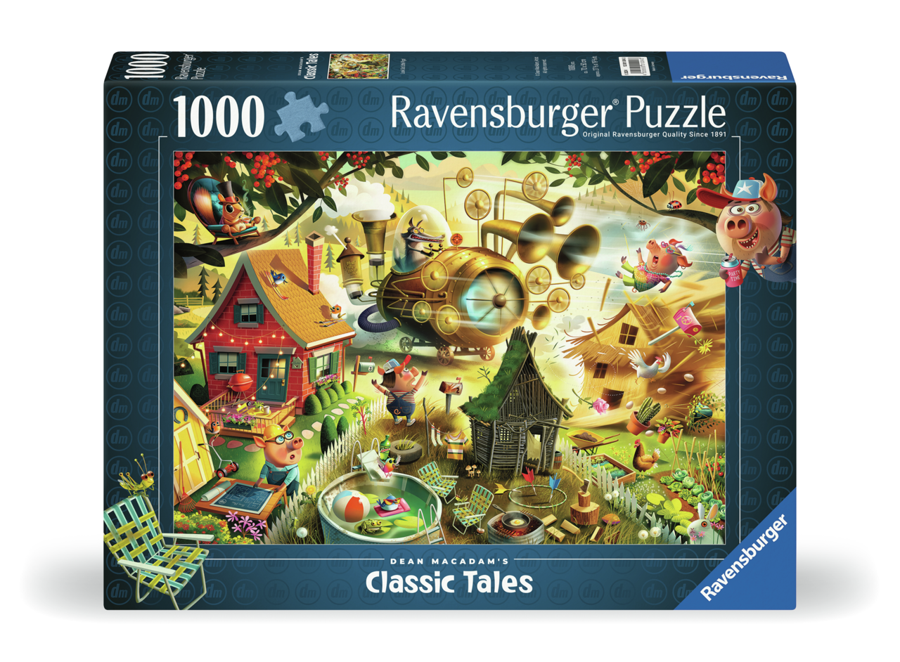RAVENSBURGER REDWOOD FOREST TINY HOUSE 1000 BRIKKE