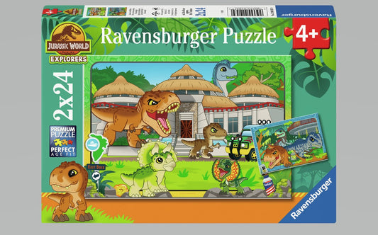 RAVENSBURGER JURASSIC WORLD 2 X 24