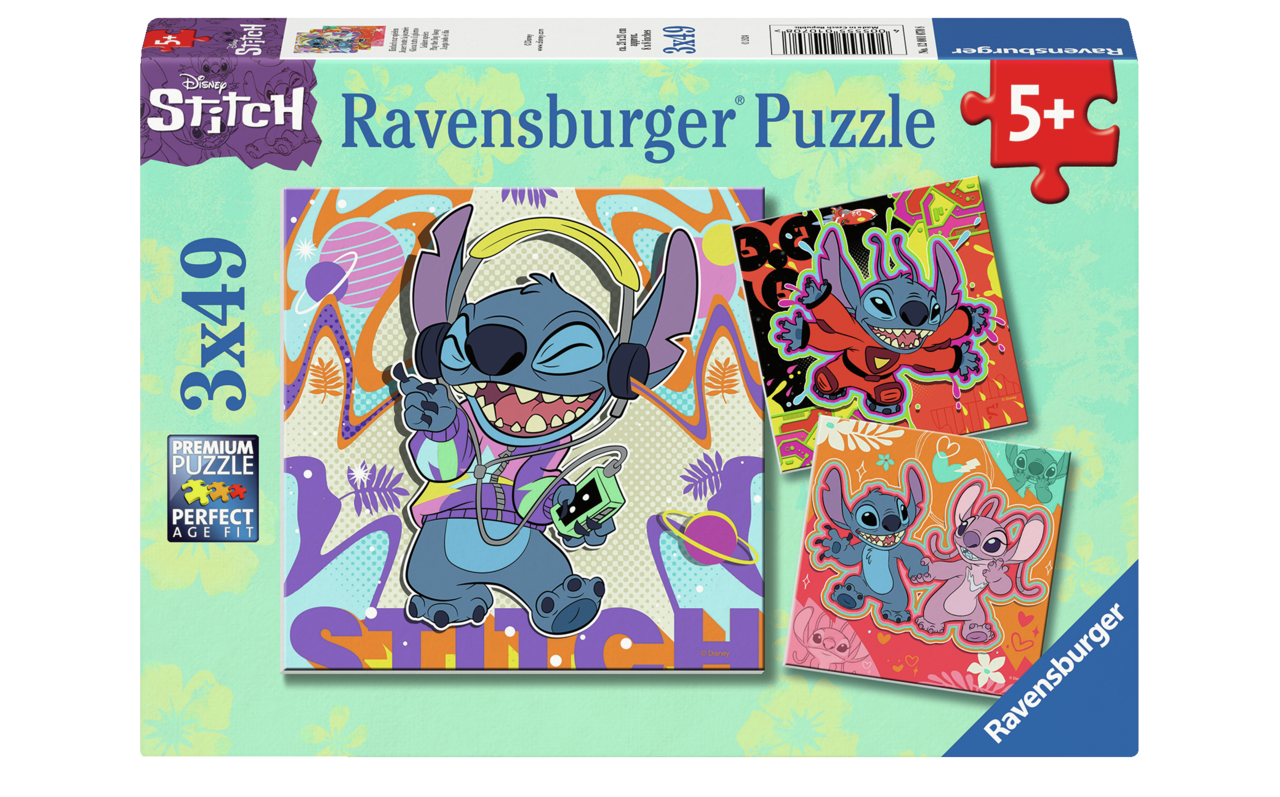 RAVENSBURGER STITCH 3 X 49 BRIKKER
