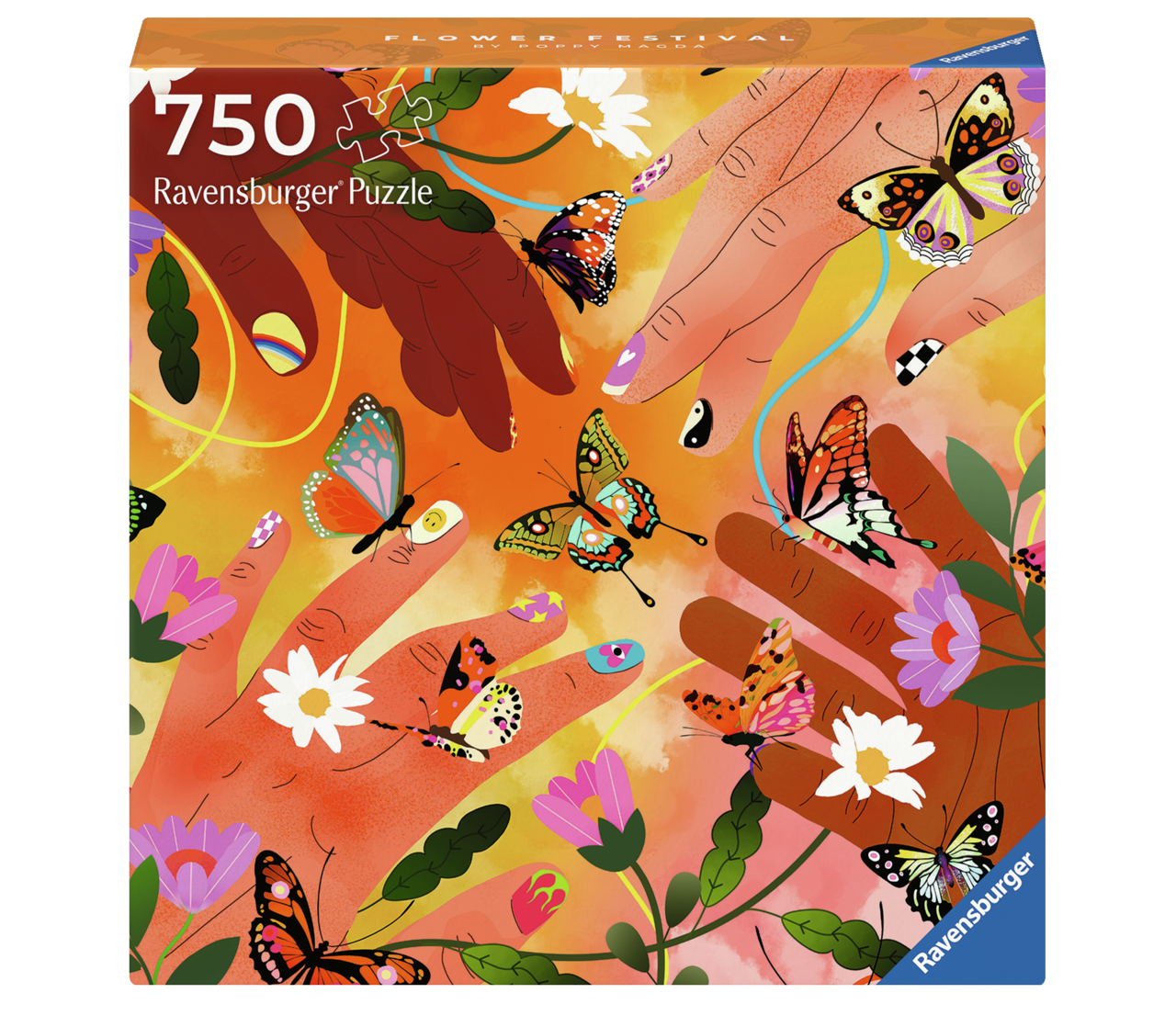 RAVENSBURGER ART&SOUL FLOWER FESTIVAL 750 BRIKKER