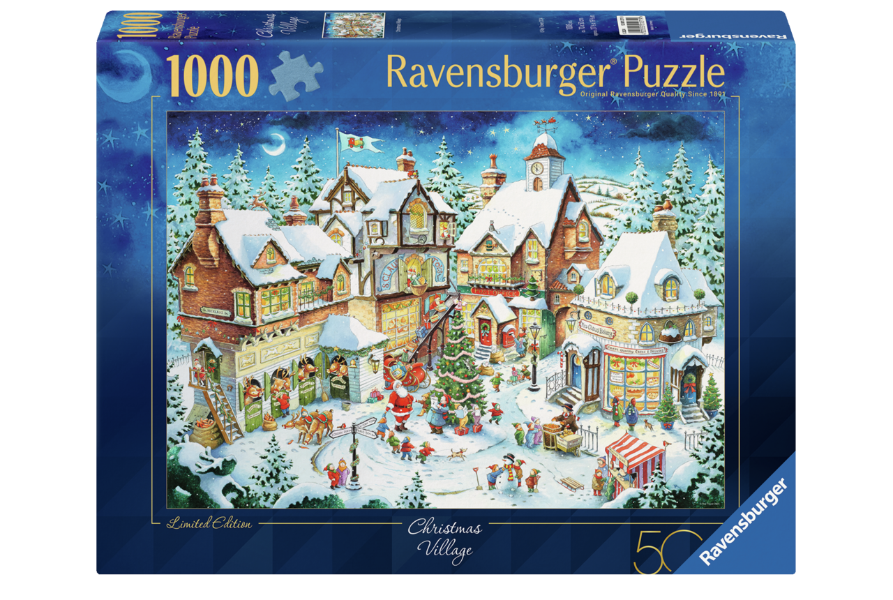 RAVENSBURGER CHRISTMAS VILLAGE 1000 BRIKKER