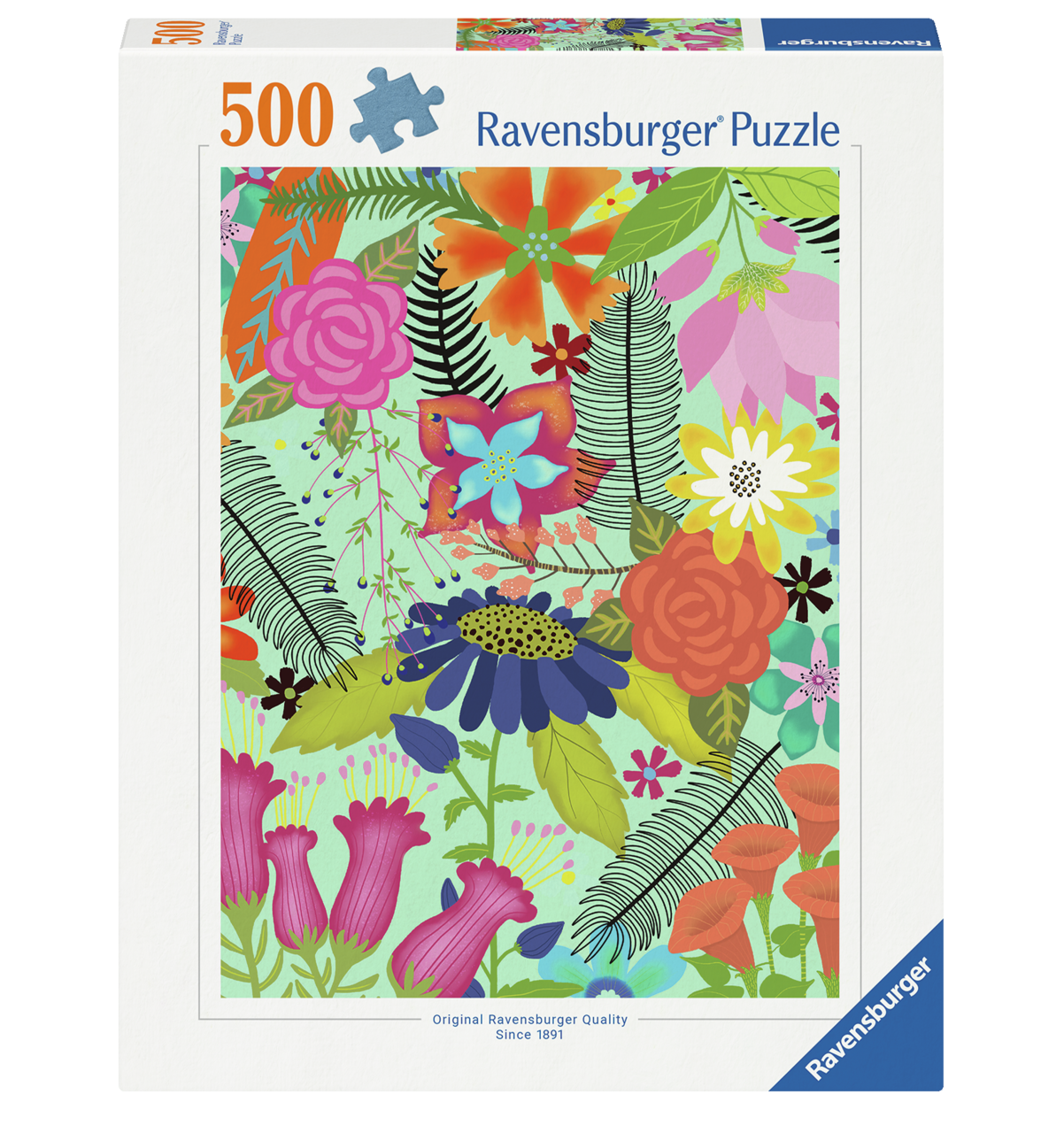 FLOWER JUNGLE 500 BRIKKER