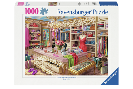 RAVENSBURGER THE COVETED CLOSET 1000 BRIKKER