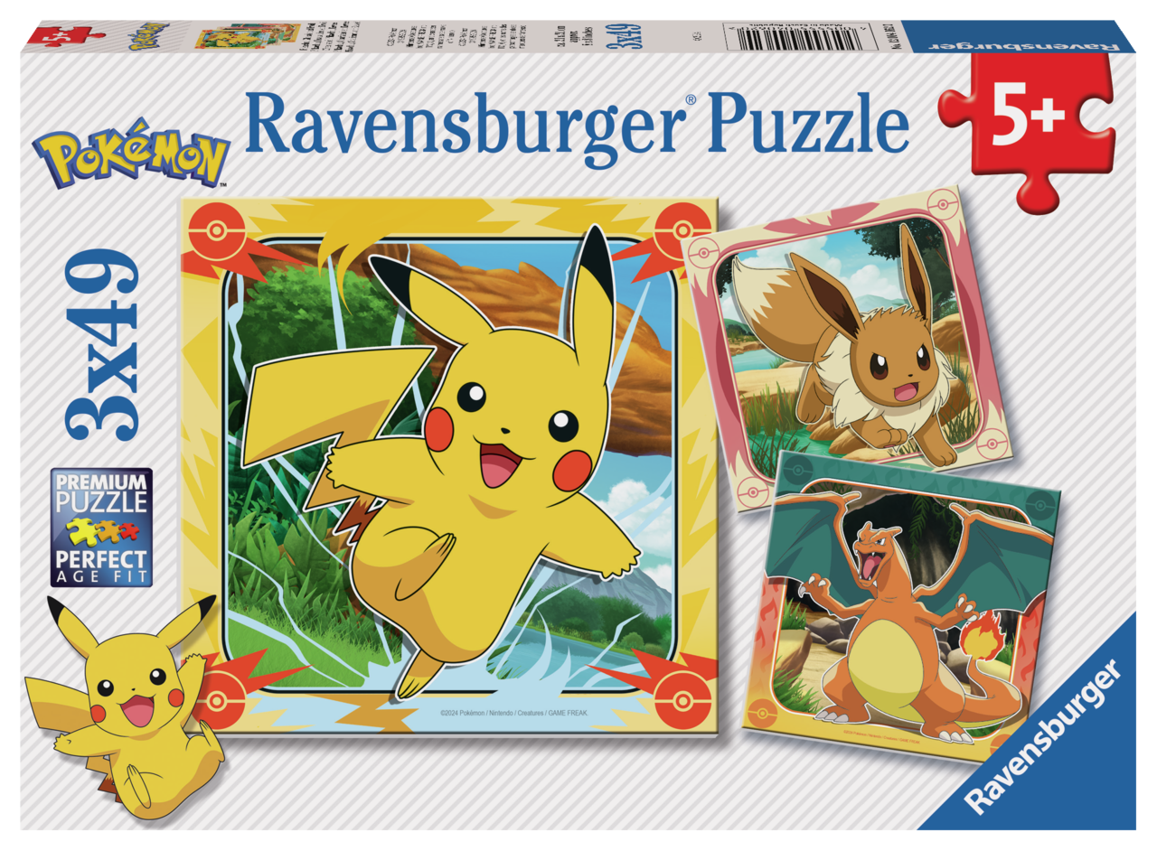 PIKACHU, CHARIZARD AND EEVEE! 3X49 BRIKKER