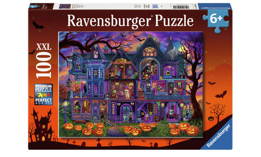 RAVENSBURGER MONSTER HOUSE PARTY 100 BRIKKER