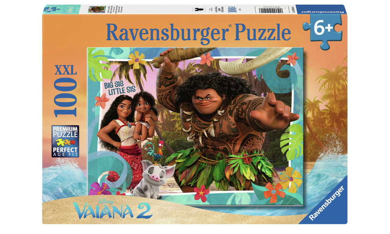 RAVENSBURGER DISNEY VAIANA 2 100 BRIKKER