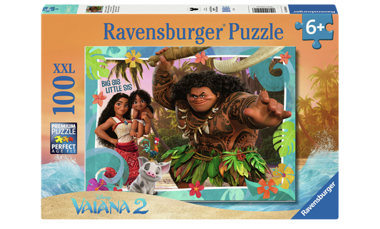 RAVENSBURGER DISNEY VAIANA 2 100 BRIKKER