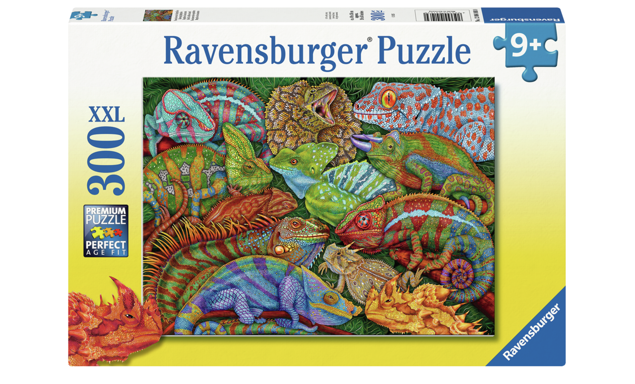 RAVENSBURGER RIVETING REPTILES 300 BRIKKER