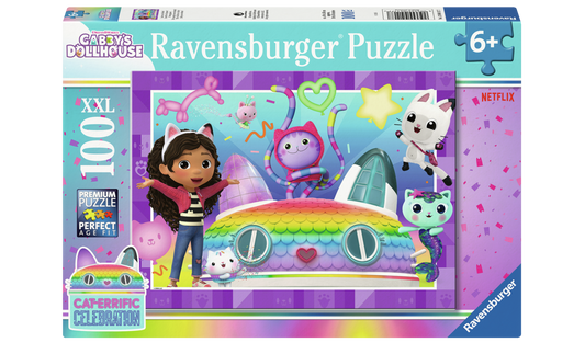 RAVENSBURGER GABBY'S DOLLHOUSE 100 BRIKKER XXL