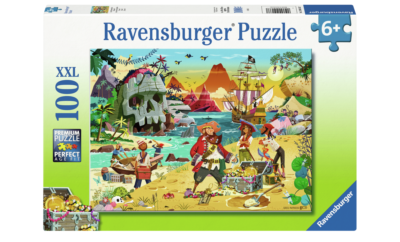 RAVENSBURGER TREASURE 100 BRIKKER