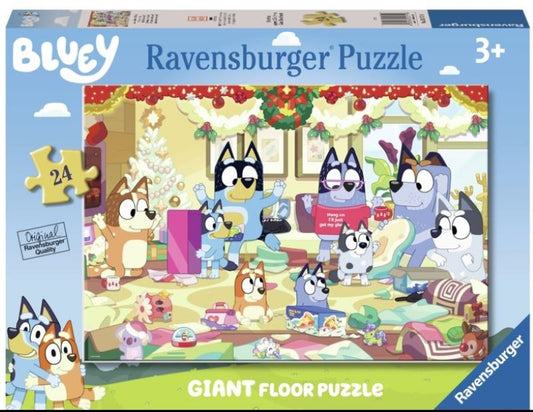 BLUEY CHRISTMAS GIGANT FLOOR PUZZLE 24