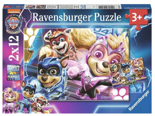 PAW PATROL THE MIGHTY MOVIE 2 X 12 BRIKKER
