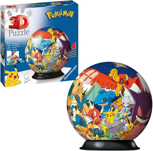 RAVENSBURGER POKEMON 3D 72 BRIKKER