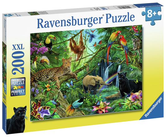 RAVENSBURGER ANIMALS IN THE JUNGLE 200 BRIKKER